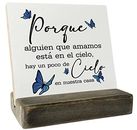 Sympathy Gift Wood Plaque Spanish Religious Gifts For Loss Of Mother Father Husb