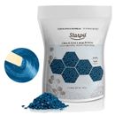 Wax 1000G / 2.2 Lb Bag Blue Hard Wax Beads for Hair 2.2 Pound (Pack of 1)