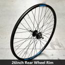 Rear 26" Inch Back Wheel Bike MTB Bicycle Wheel Rear Rim TDR 40MM Rim Depth