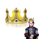 VIKSAUN King Crowns Party Hat, King Queen, sombrero de fiesta de cumpleaños de feliz cumpleaños, Corona de Oro Sombreros para Fiesta de Cumpleaños Foto Props (1 piezas)