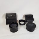 Zeikos 58mm Professional DSLR Lens Attachment Set (Wide angle Macro Telephoto...