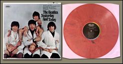 The Beatles Butcher Cover- Sealed Mono Peach Marble Vinyl  with Recall Letter