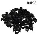 Automotive Wiring Harness Fastener Clips with 100pcs Wire Cable Tie Wrap Clamps