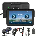 7 Zoll Touchscreen Motorrad Carplay Android Auto Fahrzeug Rückfahr kameras mit Recorder wasserdicht
