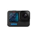 GoPro HERO11 Waterproof Action Camera with Front & Rear LCD Screens, 5.3K60 Ultra HD Video, HyperSmooth 5.0,1080p Live Streaming with Enduro Battery (1-Yr International + 1-Yr India Warranty), Black