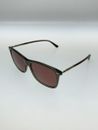 Gafas de sol para hombre GUCCI gafas marrones lentes accesorios GG0518S con estuche de tela