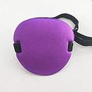 Sichumaria Pirate Eye Patch for Kids/Adults,Adjustable Soft and Comfortable Eye Patches for Lazy Eye Kids,Orthoptic Eye Patch for Children，Eye Mask for Halloween Christmas Pirate Theme (Purple)