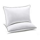 Coolzon B081KS74V9 Bed Pillow, Queen (Pack of 2), White 2 Count
