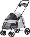 Pet Dog Stroller for CatsHolder Dog Strollers for Small Dogs Clearance PremiumStroller Buggy