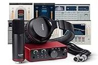 AudioDeluxe Focusrite Scarlett Solo Studio (4th Gen) USB Audio Interface and Waves Musicians 2 Bundle