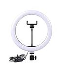 Invicto 10" Portable LED Ring Light with 3 Color Modes Dimmable Lighting | for YouTube | Photo-Shoot | Video Shoot | Live Stream | Makeup & Vlogging | Compatible with iPhone/Android Phones & Cameras