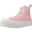 Converse Women Chuck Taylor All Star Lift Oversized Patch Ortho Lite Cushioning Sneakers | Pink | 5 UK