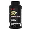 GNC Mega Men Multivitamin for Men | 120 Tablets | 38 Premium Ingredients | Strengthens Immune System | Promotes Prostate & Eye Care | Boosts Focus | Improves Overall Health | Formulated In USA