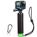 Waterproof Floating Hand Grip Compatible with GoPro Camera Hero 5 Session Black Silver Hero 6 5 4 3 2 1 Handler & Handle Mount Accessories Kit & Water for Water Sport and Action Cameras (Green)