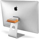 Twelve South BackPack for iMac and Apple Displays , Hidden Storage Shelf for Hard Drives and Accessories (silver)