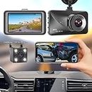 Dash Cam for Cars, 1080P HD Car Driving Recorder 3'' IPS Screen 170°Wide Angle Dashboard Camera, WDR G-Sensor Parking Monitor Loop Recording Motion Detection Warehouse Clearance My Orders Placed