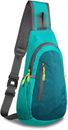 Small Sling Bag, Lightweight Crossbody Backpack for Men Women Kids, Shoulder Ba