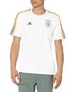 adidas Men's Germany DNA 3-Stripes T-Shirt, White, X-Large