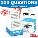 200 Fun Questions 4 Categories Card Games Great Family Conversation Starters