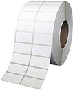 Devangi Label 38x25 (Chromo) Barcode Stickers, 3000 Label in Roll, 2UP