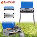 Camplux 3 Burner Portable Gas Camping Cooker Stove BBQ Grill Outdoor Cooking