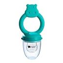 Tommee Tippee Baby Fresh Food and Fruit Feeder, Teether Soothes Sore Gums, Dishwasher and Steriliser Safe, Ideal for Weaning, Easy-Hold Handle, 4m+