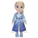 Disney Frozen 2 Elsa Travel Doll, 14”/ 35cm Tall Doll Includes Film Inspired Iconic Fashion Dress, Boots and Long Plaited Hair for Added Play, for Girls Aged 3+