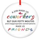 Gifts for Coworkers on Christmas, Funny Friend Gifts, Christmas Ornaments for Co