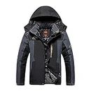 AMhomely Womens Coats and Jackets Winter, Hooded Solid Color Raincoat Snowboarding Jackets Active Outdoor Rain Jacket Lightweight Rain Jackets for Hiking Travel Running Cycling