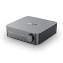 WiiM Amp : Amplificateur de Streaming Multi-pièces avec AirPlay 2, Chromecast, HDMI et contrôle Vocal - Streaming Spotify, Amazon Music, Tidal et Plus Encore (Gris Spatial)