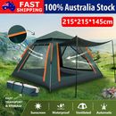 Instant Camping Tent 5 Person Auto Pop up Family Hiking Dome Waterproof Shelter