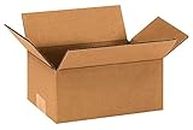 Box Brother 3 Ply Brown Corrugated Box_Packing Box Size: 8X5X3.5 Length 8 Inch Width 5 Inch Height 3.5 Inch Shipping Box Courier Box (Pack Of 20)