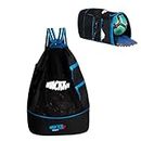 WHACKK Goal Soccer Blk |Football Bag|Equipment Bag|Basketball Volleyball Throwball Drawstring Backpack |Shoes Mobile Bottle Holder Pocket|Sports Men Boys Bag |Dori Backpack|Gym Bag |Kitbag Kit Bag