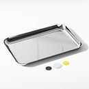 Bathroom Counter Tray Vanity Tray: Stainless Steel Candle Tray - Kitchen Soap Tray - Bathroom Counter Decor