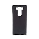 LG V10 Case, Scratch Resistant Soft TPU Back Cover Shockproof Silicone Gel Rubber Bumper Anti-Fingerprints Full-Body Protective Case Cover for LG V10 (Black)