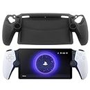 Qoosea Silicone Case Compatible with Sony PlayStation Portal Remote Player, Protective Cover Shell for PS5 Portal Shockproof Anti-Scratch Anti-Squeeze -Black