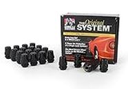 Gorilla Automotive 71683NBC "The System" Acorn Black Chrome Wheel Locks (1/2" Thread Size) - For 5 Lug Wheels