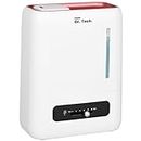 Dr. Tech J820 Ultrasonic Humidifier Cool Mist Air Purifier Dryness Cold & Cough Large Capacity Ideal Fit for Indoors Office Babyroom Nursery and Bedroom - 4L