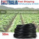 50m Watering Tubing Hose 4/7mm Drip Irrigation System for Home Garden Yard PVC