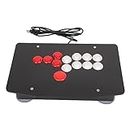 XTevu Universal Arcade Fight Stick with USB 2.0 Port 5 Directional Keys and 8 Large Function Buttons Arcade Game Fighting Joystick