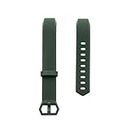 Daughter Soft Silicone Band Compatible with Fitbit Alta/Fitbit Alta HR Replacement Watch Band Sports Wristband Strap Bracelet Watch Accessories (Band Color : Green, Size : L)