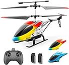 4DRC 4DM5 Remote Control Helicopter for Kids Adults,Altitude Hold 2.4GHz RC Aircraft with Gyro for Beginner Boy,Girl Toys,35 Min Play,Indoor Flying with 3.5 Channel,LED Light,High&Low Speed
