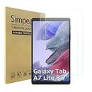 Simpeak 2-Pack Screen Protector Compatible with Samsung Galaxy Tab A7 Lite 8.7" 2021, Tempered Glass Screen Film Guard, Easy Installation [9H Hard] [Anti-Fingerprint] [Bubble Free]