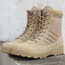 New Botas Militares Tácticas Zapatos De Trabajo Para Hombres Boots Sand Black