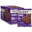 Quest Nutrition Double Chocolate Chip Protein Cookie, Keto Friendly, High Protein, Low Carb, 12 Count