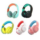 Headphones Bluetooth-compatible Earphones Stereo Foldable Over-ear