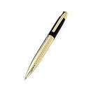niumanery Luxury Metal Engraved Twist Ballpoint Pen Business Signature Rollerball Business Office Supplies Stationery Writing Gift Gold