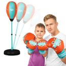 Saco de boxeo para niños para guantes de boxeo ajustable con soporte conjunto juguete e independiente