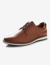 Mens Summer Dress Shoes - Lace Up - Brown Brogues - Casual Footwear | RIVERS