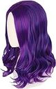Mal wig for Girls Kids Purple and Blue Wig Halloween Fancy Dress Costume Wig